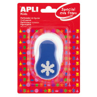 Apli Perforadora Copo de Nieve - Figura de 25.4mm - Perfora Papel