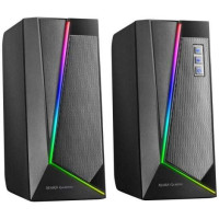 Mars Gaming MS7 Altavoces Bluetooth 5.0 20W - Iluminacion RGB - Control de Volumen