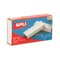 Apli Grapas Galvanizadas Plata Brillante - Ø 0.53mm - Precisas y Duraderas