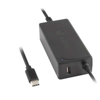 NGS Cargador Universal Automatico para Portatil 65W USB-C - 1x USB 2.0 - Voltaje 5-20V