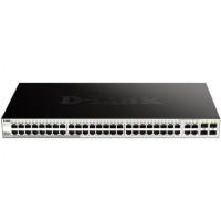 D-Link Switch Smart Gestionado 48 Puertos Gigabit 10/100/1000 Mbps + 4 Puertos Combo 1000BASE