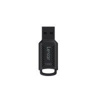 Lexar JumpDrive V40 Memoria USB 128GB - Almacenamiento Confiable - Interfaz USB 2.0 - Diseño Compacto y Portatil - Color Negro