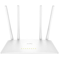 Cudy WR1200 Smart Router WiFi AC1200 Doble Banda - 1x Puerto Wan 100/10 Mbps y 4x Puertos Lan 100/10 Mbps - 4 Antenas Externas