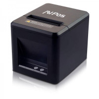 AVPos AVP-TC40NET Impresora Termica Tickets - Velocidad 260mm/s - Autocorte Parcial - USB y LAN - Color Negro