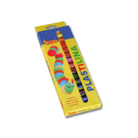 Jovi Pack con 15 Barras de Plastilina 15gr - Muy Moldeable - No se Seca - Colores Surtidos