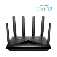 Cudy LT12 Router WiFi AC1200 4G LTE Doble Banda - 4x Puertos Gigabit - 6 Antenas Externas