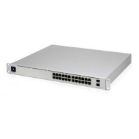 Ubiquiti USW Pro 24 PoE Switch Gestionable 24 Puertos Gigabit Ethernet PoE + 2 SFP