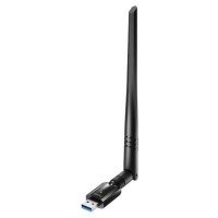 Cudy WU1400 Adaptador de Red USB 3.0 AC1300 Wi-Fi Doble Banda - Hasta 867Mbps en 5GHz - Antena de Alta Ganancia