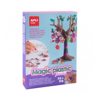 Apli Kit para Crear Pulseras y Abalorios con Magic Plastic - Rapido y Sencillo - Alta Calidad - Desarrolla Creatividad y Psicomotricidad