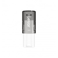 Lexar JumpDrive S60 Memoria USB 16GB - Compacta y Portatil - Interfaz USB 2.0 - Construccion Duradera - Color Blanco