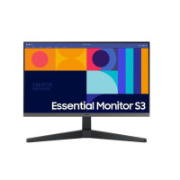 Samsung Essential Monitor S3 24" Full HD - LCD - IPS - 16:9 - 100 Hz - Ángulo de vision 178° - Color Negro