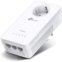 TP-Link Punto de Acceso WiFi AC1200 Doble Banda - Transferencia de hasta 1200Mbps - Enchufe Integrado y 3x RJ45 - 2x2 MIMO