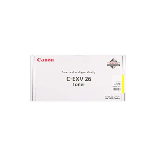 Canon CEXV26 Amarillo Cartucho de Toner Original - 1657B006