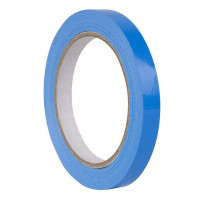 Apli Cinta Adhesiva de PVC 12mm x 66m - Resistente al Agua y a la Intemperie - Facil de Cortar con la Mano - Ideal para Manualidades y Embalaje  - Color Azul