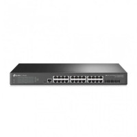 TP-Link Switch Gestionado L2 24 Puertos Gigabit + 4 SFP