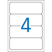 Apli Etiquetas Verdes para Archivo 190.0 x 61.0mm 20 Hojas