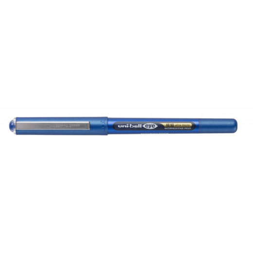 Uni-ball Eye Ultra Micro UB-150-38 Boligrafo de Tinta Liquida - Punta de Bola 0.38mm - Tinta Resistente al Agua y Luz - Sistema de Control de Tinta - Color Azul