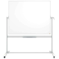 Nobo Pizarra Blanca Movil de Esmalte Classic - 1500x1200mm - Diseño Puntero - Color Blanco