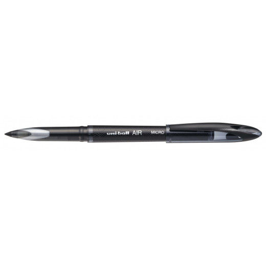Uni-ball AIR MICRO UBA-188-M Rollerball - Punta de Acetato Plastico 0.5mm - Escritura Ajustable - Tinta Pigmentada Resistente al Agua y Luz - Color Negro