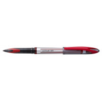 Uni-ball AIR UBA-188-L Rollerball - Punta de Bola 0.7mm - Escribe como Pluma Estilografica - Tinta Pigmentada Resistente al Agua y Luz - Color Rojo