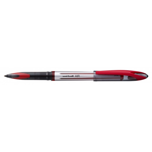 Uni-ball AIR UBA-188-L Rollerball - Punta de Bola 0.7mm - Escribe como Pluma Estilografica - Tinta Pigmentada Resistente al Agua y Luz - Color Rojo