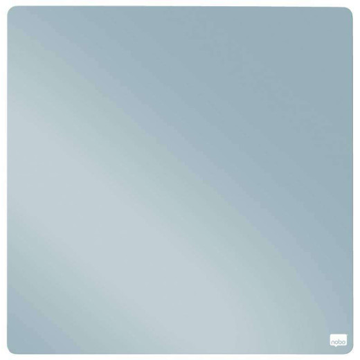 Nobo Mini Pizarra Magnetica Tile 360Mmx360mm - sin Marco - Baldosas de Borrado en Seco - Gris