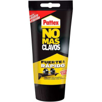 Pattex No Mas Clavos Tubo 150gr - Adhesivo de Montaje Extra-Fuerte - Elimina la Necesidad de Clavos y Tornillos - Ideal para Trabajos de Bricolaje y Reparacion