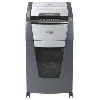 Rexel Optimum Autofeed 225M Destructora Automatica Microcorte P-5 - Autoalimentacion 225 Hojas y Manual 8 Hojas - Capacidad de la Papelera 60L - Color Gris/Plata