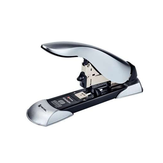 Rexel Gladiator Grapadora de Gruesos - Hasta 160 Hojas - Guia de Papel Incorporada - Para Grapas 23/8-20mm - Color Plata