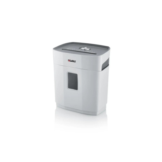 Dahle PaperSAFE 140 Destructora de Papel Manual Corte en Particulas P-4 - Destruye hasta 10 Hojas - Papelera de 12L - Color Gris