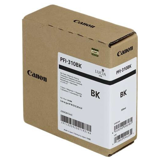 Canon PFI310 Negro Cartucho de Tinta Original - 2359C001