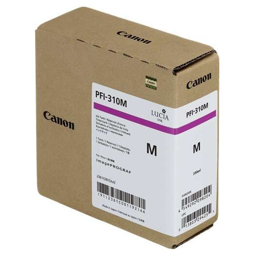 Canon PFI310 Magenta Cartucho de Tinta Original - 2361C001