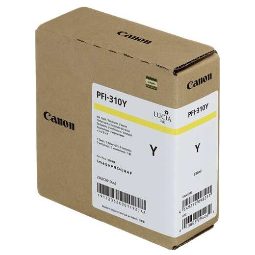 Canon PFI310 Amarillo Cartucho de Tinta Original - 2362C001