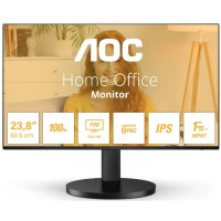 AOC Monitor 23.8" LED IPS FullHD 1080p 100Hz - Respuesta 1ms - Angulo de Vision 178° - Altavoces Incorporados - HDMI