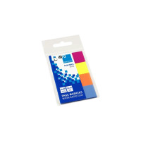 Global Notes inFO Pack de 4 Blocs de 40 Marcadores de Pagina 50 x 20mm - Colores Amarillo