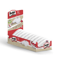 Pritt Eco Flex Roller Cinta Correctora 4.2mm x 10m - Cinta Reciclable - Correcciones Precisas - Aplicacion Ergonomica - Punta Flexible