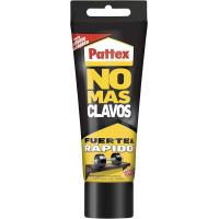 Pattex No Mas Clavos Tubo 250gr - Adhesivo de Montaje Extra-Fuerte - Elimina la Necesidad de Clavos y Tornillos - Ideal para Bricolaje y Reparaciones