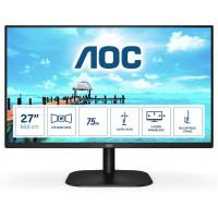 AOC Monitor 27" WLED FullHD 75Hz - Angulo de Vision 178° - 16:9 - HDMI