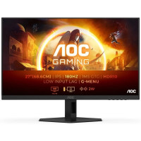 AOC G4 Monitor 27" LED Fast IPS FullHD 180Hz HDR10 - Respuesta 1ms - Angulo de Vision 178° - Altavoces Incorporados - HDMI