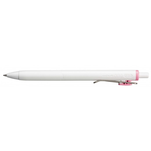 Uni-ball UMN-S-07 Boligrafo de Tinta Gel Retractil - Punta de Bola 0.7mm - Escritura Ultra Fluida - Agarre Suave y Comodo - Color Rosa Claro