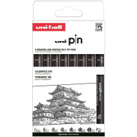 Uni-ball Uni Pin Clasico I Pack de 8 Rotuladores Calibrados 0.03