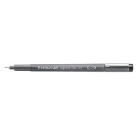 Staedtler Pigment Liner 308 Rotulador Calibrado - Trazo 0.4mm - Secado Rapido - Color Negro