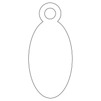 Apli Etiquetas Colgantes Blancas 11 x 24mm 1.000 U.