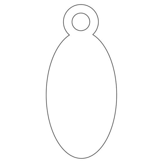 Apli Etiquetas Colgantes Blancas 11 x 24mm 1.000 U.