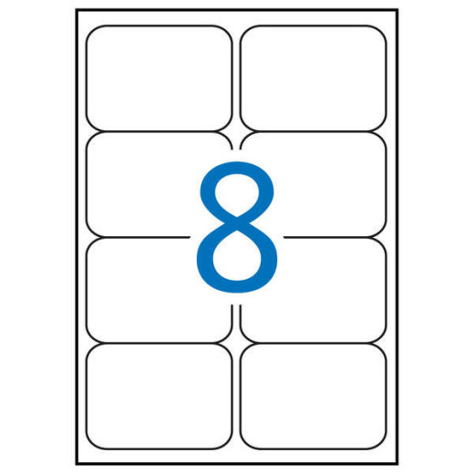 Apli Pack de 800 Etiquetas Rectangulares 99