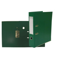 Bismark Archivador A-Z en PVC de Gran Resistencia - Tarjetero en el Lomo - Cartoneras Metalicas en el Borde Inferior - Mecanismo de Palanca - Formato Fº