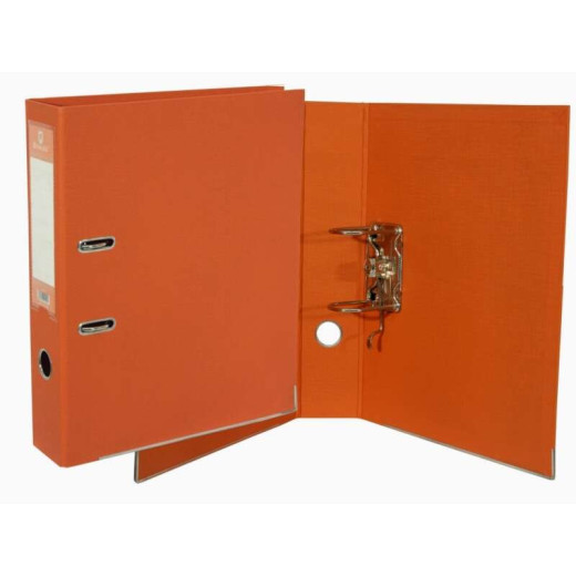 Bismark Archivador A-Z PVC Formato Folio Lomo 75 - Gran Resistencia - Tarjetero en el Lomo - Cartoneras Metalicas - Mecanismo de Palanca