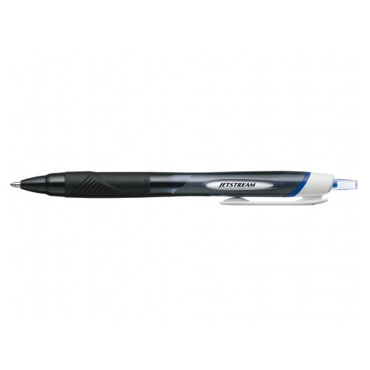 Uni-ball JetStream Sport SXN-150 Boligrafo de Tinta Pigmentada - Punta de Bola 1mm - Retractil - Secado Instantaneo - Ideal para Zurdos - Color Azul