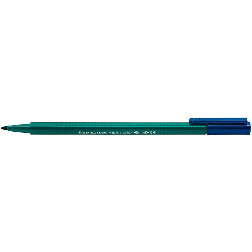 Staedtler Triplus Color 323 Rotulador de Punta Fina - Trazo 1mm Aprox - Tinta Base de Agua - Color Azul Marino