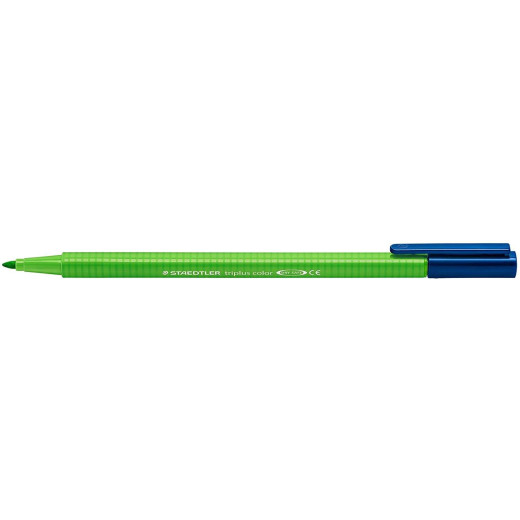 Staedtler Triplus Color 323 Rotulador de Punta Fina - Trazo 1mm Aprox - Tinta Base de Agua - Color Verde Amarillo